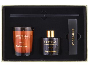 Kotituoksusarja ja tuoksukynttilä tulitikuilla, Premium Sorvella Perfume Day Dreaming, 120 ml hinta ja tiedot | Huonetuoksut | hobbyhall.fi