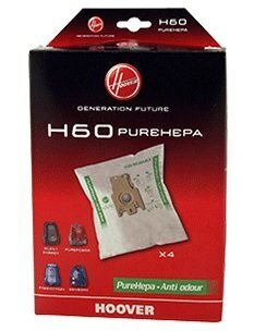 Hoover H60, 4 kpl hinta ja tiedot | Pölynimureiden lisätarvikkeet | hobbyhall.fi