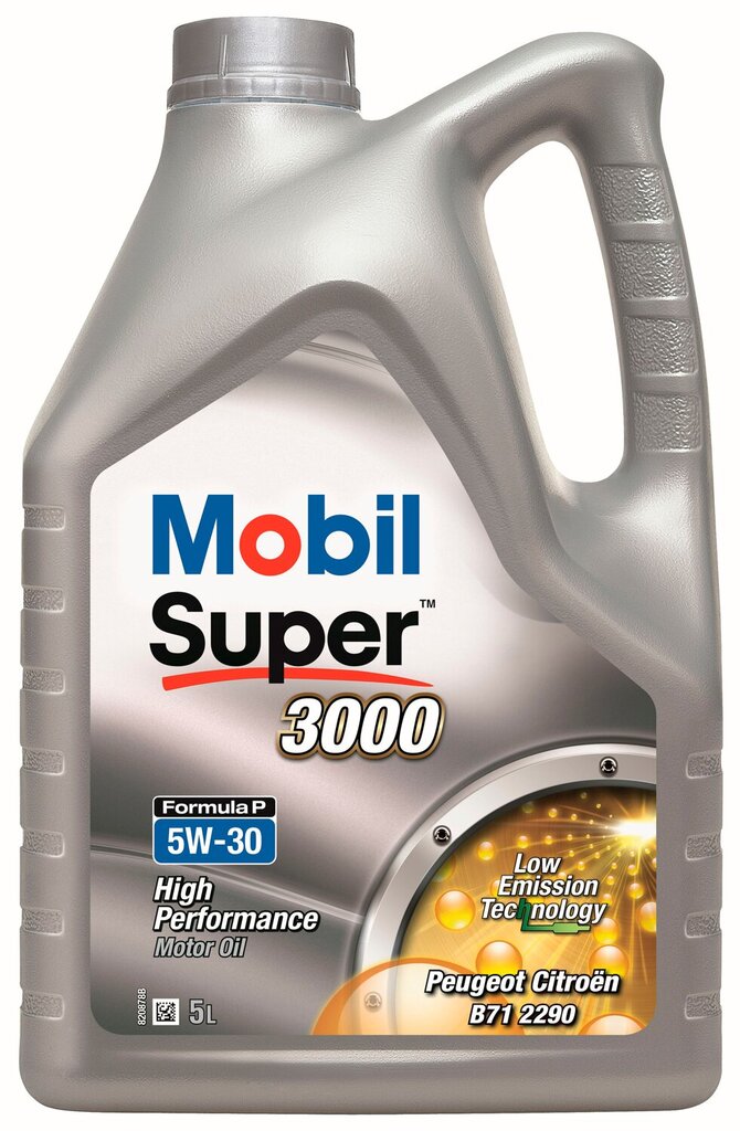 MOBIL Super 3000 Formula P 5W30 C2 PSA 5L hinta ja tiedot | Moottoriöljyt | hobbyhall.fi