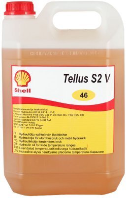 TELLUS 5L S2 VX 46 Hydrauliöljy hinta ja tiedot | Voiteluöljyt ja -nesteet | hobbyhall.fi