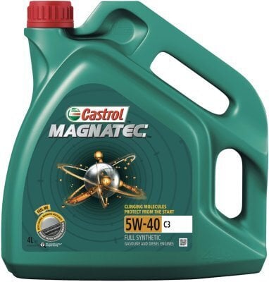 CASTROL 4L Magnat. 5W40 C3 hinta ja tiedot | Moottoriöljyt | hobbyhall.fi