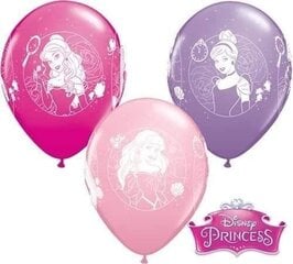 Lateksisetti "Prinsessa" (6 kpl) hinta ja tiedot | Ilmapallot | hobbyhall.fi