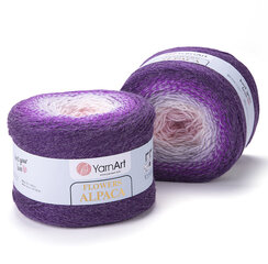 Neulelanka YarnArt Flowers Alpaca 250g, 940 metriä, väri 427 hinta ja tiedot | YarnArt Lapset | hobbyhall.fi