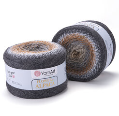 Neulelanka YarnArt Flowers Alpaca 250g, 940 metriä, väri 440 hinta ja tiedot | YarnArt Koulutarvikkeet | hobbyhall.fi