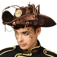 Steampunk merirosvo puku hinta ja tiedot | Naamiaisasut | hobbyhall.fi