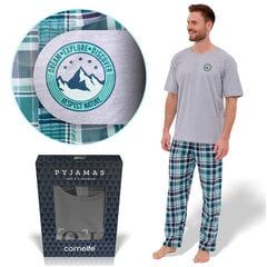 Miesten pyjama CORNETTE EXPLORE2, puuvilla hinta ja tiedot | Miesten kylpytakit ja pyjamat | hobbyhall.fi