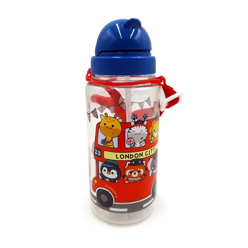 Rikkoutumaton vesipullo lapsille 450 ml - Adoramals London hinta ja tiedot | Juomapullot | hobbyhall.fi