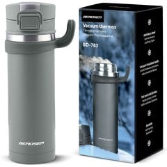 Tyhjiötermospullo 450 ml BD-783 harmaa hinta ja tiedot | Termoskannut ja termosmukit | hobbyhall.fi