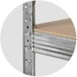 Metallinen varastohylly, 2 kpl sarja, 150 x 75 x 30 cm, Humberg HR-810 hinta ja tiedot | Hyllytarvikkeet | hobbyhall.fi