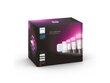 PHILIPS HUE COLOR 3 X E27 BULB + BRIDGE + 2 X DIMMER SWITCH START KIT hinta ja tiedot | Lamput | hobbyhall.fi