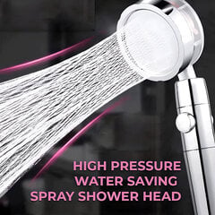 88 reikää 360° pyörivä suihkusuutin; 88 holes 360° rotating shower nozzle, LIVMAN H10 hinta ja tiedot | Suihkupäät ja tarvikkeet | hobbyhall.fi