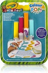 crayola color pop kuivakynät, 4 väriä. hinta ja tiedot | Taide- ja askartelutarvikkeet | hobbyhall.fi