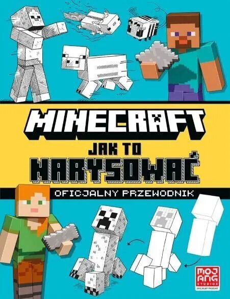 minecraft. miten se piirretään. virallinen opas hinta ja tiedot | Lastenkirjat | hobbyhall.fi