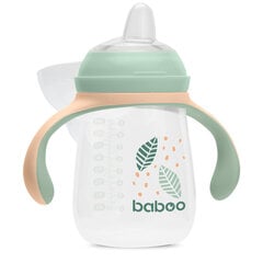 Baboo nokkamuki, 260 ml, Peachy Keen, keltainen, 6 kk hinta ja tiedot | Tuttipullot ja tarvikkeet | hobbyhall.fi