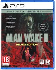 Alan Wake 2 Deluxe Edition PS5 hinta ja tiedot | Tietokone- ja konsolipelit | hobbyhall.fi