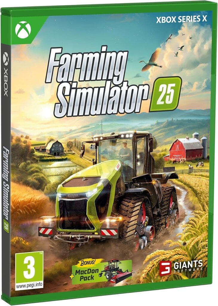 Farming Simulator 25 Xbox Series X hinta ja tiedot | Tietokone- ja konsolipelit | hobbyhall.fi