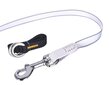 Automaattinen Leash Flexi Glam Mother Of Pearl Biay, valkoinen, eri kokoja hinta ja tiedot | Koiran talutushihnat | hobbyhall.fi