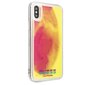 Puhelinkuori Guess GUHCPXGLCPI iPhone X/Xs vaaleanpunainen kovakuori California Glow in the dark hinta ja tiedot | Puhelimen kuoret ja kotelot | hobbyhall.fi