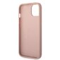 Guess PU Leather Saffiano Suojakuori iPhone 14 Plus -puhelimelle, pinkki hinta ja tiedot | Puhelimen kuoret ja kotelot | hobbyhall.fi