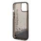 Karl Lagerfeld Translucent Liquid Glitter Suojakuori iPhone 14:lle, musta hinta ja tiedot | Puhelimen kuoret ja kotelot | hobbyhall.fi