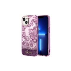 Guess iPhone 14 Plus 6,7" GUHCP14MHGPLHF fuschia posliini hinta ja tiedot | Puhelimen kuoret ja kotelot | hobbyhall.fi