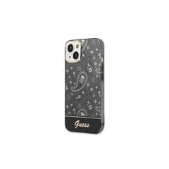 Guess iPhone 14 Plus 6,7" GUHCP14MHGBNHK musta HC Electro Cam Paisley hinta ja tiedot | Puhelimen kuoret ja kotelot | hobbyhall.fi