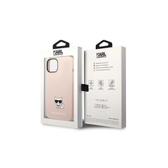 Karl Lagerfeld iPhone 14 Pro 6.1" KLHCP14LSLCTPI vaalea ruusu Choupette Body hinta ja tiedot | Puhelimen kuoret ja kotelot | hobbyhall.fi