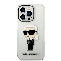 Karl Lagerfeld IML Ikonik NFT iPhone 14 Pro läpinäkyvä hinta ja tiedot | Puhelimen kuoret ja kotelot | hobbyhall.fi