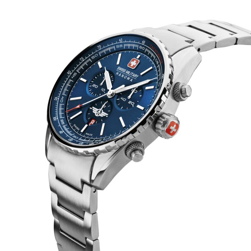 Miesten kello Swiss Military Afterburn Chrono SMWGI0000304 SMWGI0000304 hinta ja tiedot | Miesten kellot | hobbyhall.fi