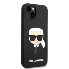 Karl Lagerfeld MagSafe -yhteensopiva kotelo iPhone 14 Plus -puhelimelle, musta hinta ja tiedot | Puhelimen kuoret ja kotelot | hobbyhall.fi