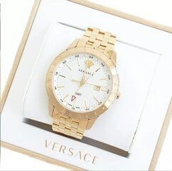 Miesten kello Versace Univers Quartz White Kellotaulu VEBK00518 hinta ja tiedot | Miesten kellot | hobbyhall.fi