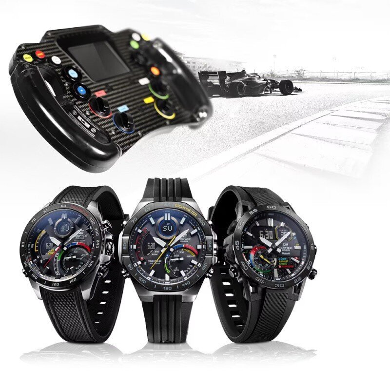 Miesten kello Casio Edifice Sospensione ECB-40MP-1AEF hinta ja tiedot | Miesten kellot | hobbyhall.fi