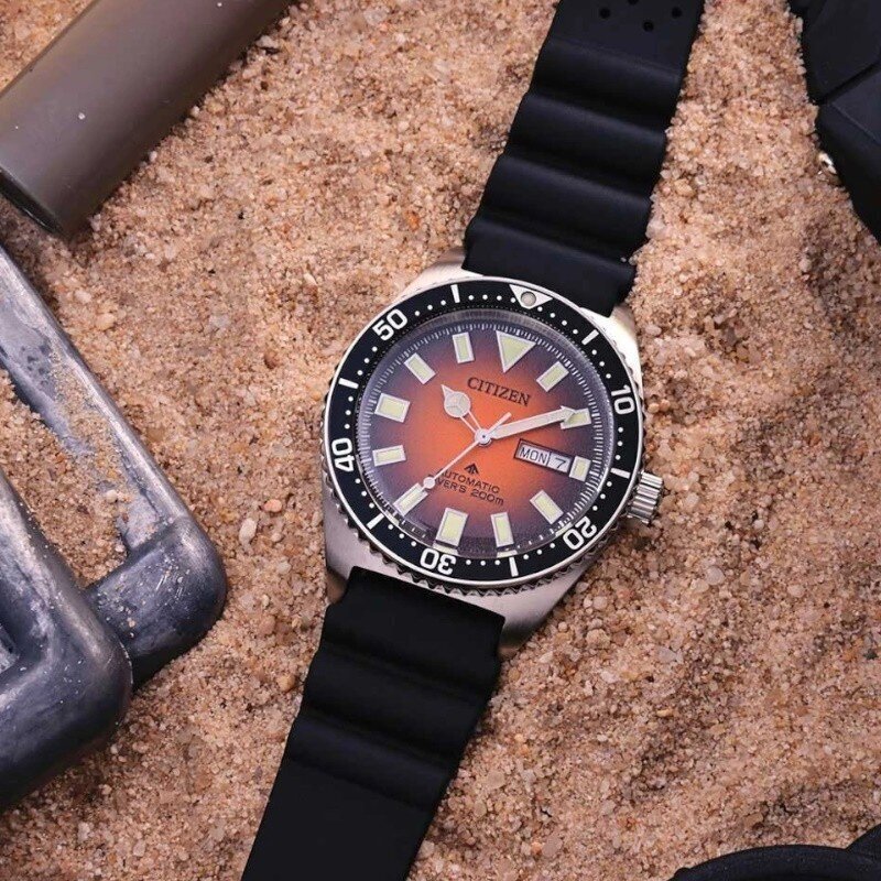 Miesten kello Citizen Promaster Marine Automatic Diver Challenge NY0120-01ZE hinta ja tiedot | Miesten kellot | hobbyhall.fi