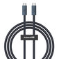 USB-C - USB-C kaapeli 240W PD 8K 60Hz 40Gb/s, 1m, musta hinta ja tiedot | Puhelinkaapelit | hobbyhall.fi