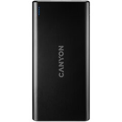 Canyon PB-106 10000mAh, 2xUSB hinta ja tiedot | Varavirtalähteet | hobbyhall.fi