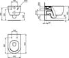 Sarja ripustettua wc: tä Ideal Standard hinta ja tiedot | WC-istuimet | hobbyhall.fi