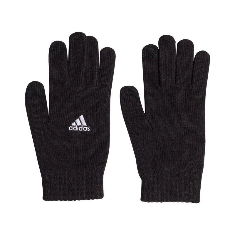 Käsineet miehille ja naisille Adidas Tiro Gloves GH7252, musta hinta ja tiedot | Miesten hatut, huivit ja käsineet | hobbyhall.fi