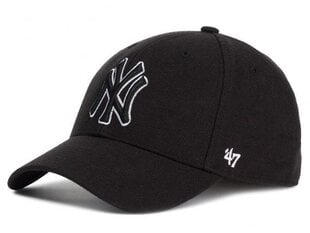 47 Brand New York Yankees BMVPSP17WBPBK miesten pesäpallolippis hinta ja tiedot | Miesten hatut, huivit ja käsineet | hobbyhall.fi