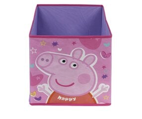 arditex peppa pig -lelulaatikko, 31x31x31 cm, 31x31x31 cm. hinta ja tiedot | Säilytyslaatikot ja -korit | hobbyhall.fi