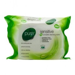 Kosteuspyyhkeet Pure Sensitive, 25 kpl hinta ja tiedot | Pure Hygieniatuotteet | hobbyhall.fi