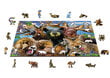 Puinen palapeli - palapeli Animals Wooden City, 505 d. hinta ja tiedot | Palapelit | hobbyhall.fi