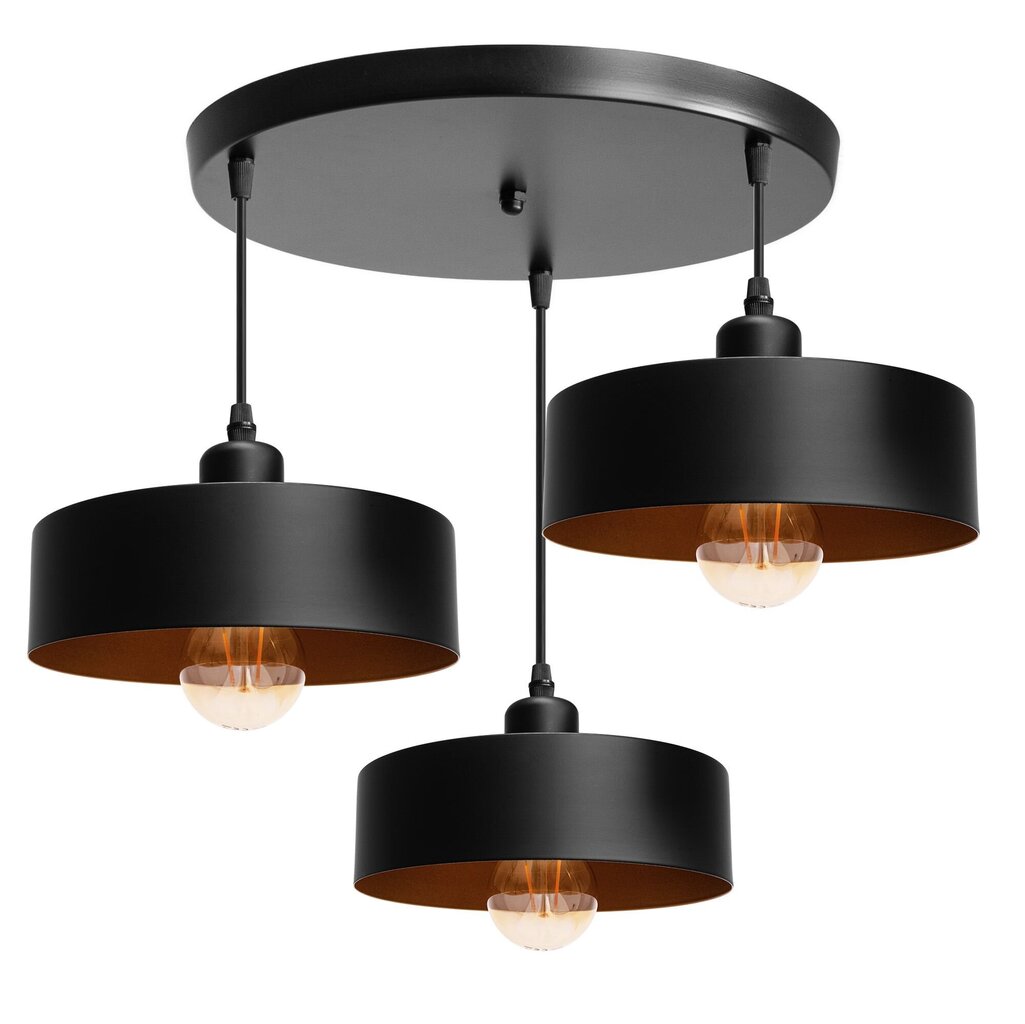 APP1334-3CP MULTA KULTA RIGNING-LAMPU hinta ja tiedot | Riippuvalaisimet | hobbyhall.fi