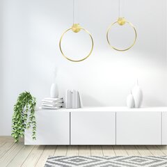 LED-katto lamppu App1396-CP Gold 40cm hinta ja tiedot | Riippuvalaisimet | hobbyhall.fi