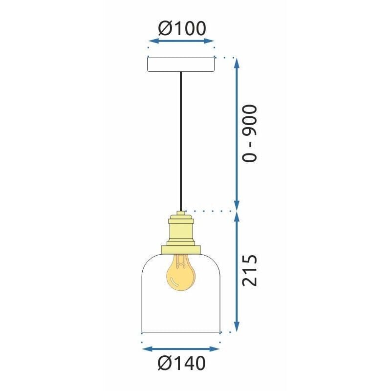 APP1173 roikkuu lamppu valkoinen hinta ja tiedot | Riippuvalaisimet | hobbyhall.fi