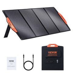 Taitettava aurinkopaneelimoduuli Vevor, 120W, 12V hinta ja tiedot | Aurinkopaneelit | hobbyhall.fi