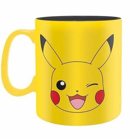 Pokemon - Mug 460 ml Pikachu Face hinta ja tiedot | Pelien oheistuotteet | hobbyhall.fi