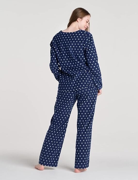 LAPASA Naisten Fleece Pyjama Navy M hinta ja tiedot | Yöasut ja pyjamat | hobbyhall.fi