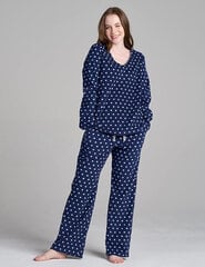 LAPASA Naisten Fleece Pyjama Navy M hinta ja tiedot | Yöasut ja pyjamat | hobbyhall.fi