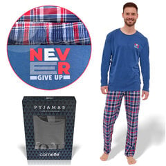 Miesten pyjama CORNETTE NEVER2, puuvilla hinta ja tiedot | Miesten kylpytakit ja pyjamat | hobbyhall.fi