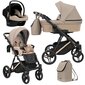 Lastenvaunut Lazzio Premium Kunert 3in1, Beige ECO hinta ja tiedot | Vaunut ja rattaat | hobbyhall.fi